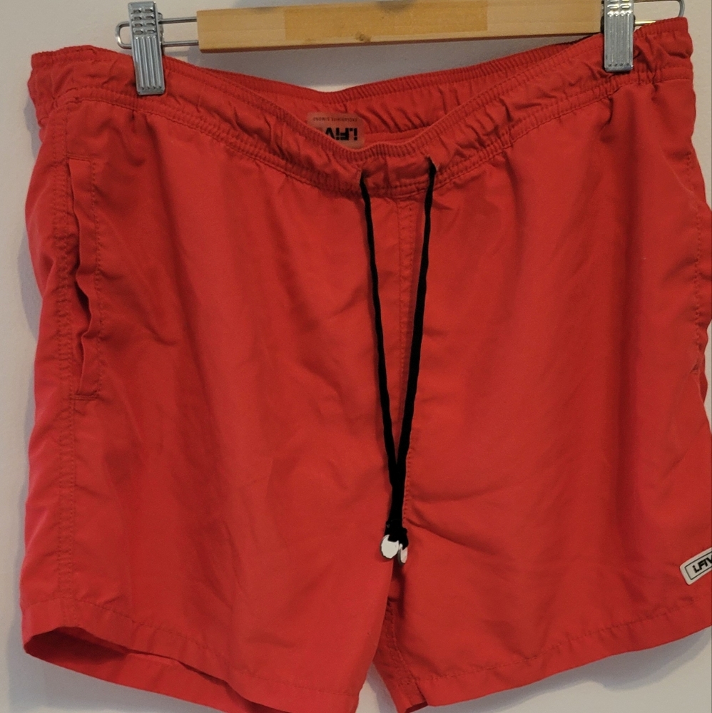 I.five red board shorts